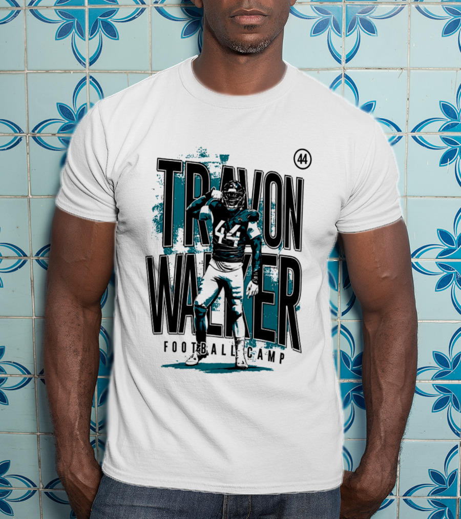 Travon Walker 44 Jacksonville Football Camp T-Shirt