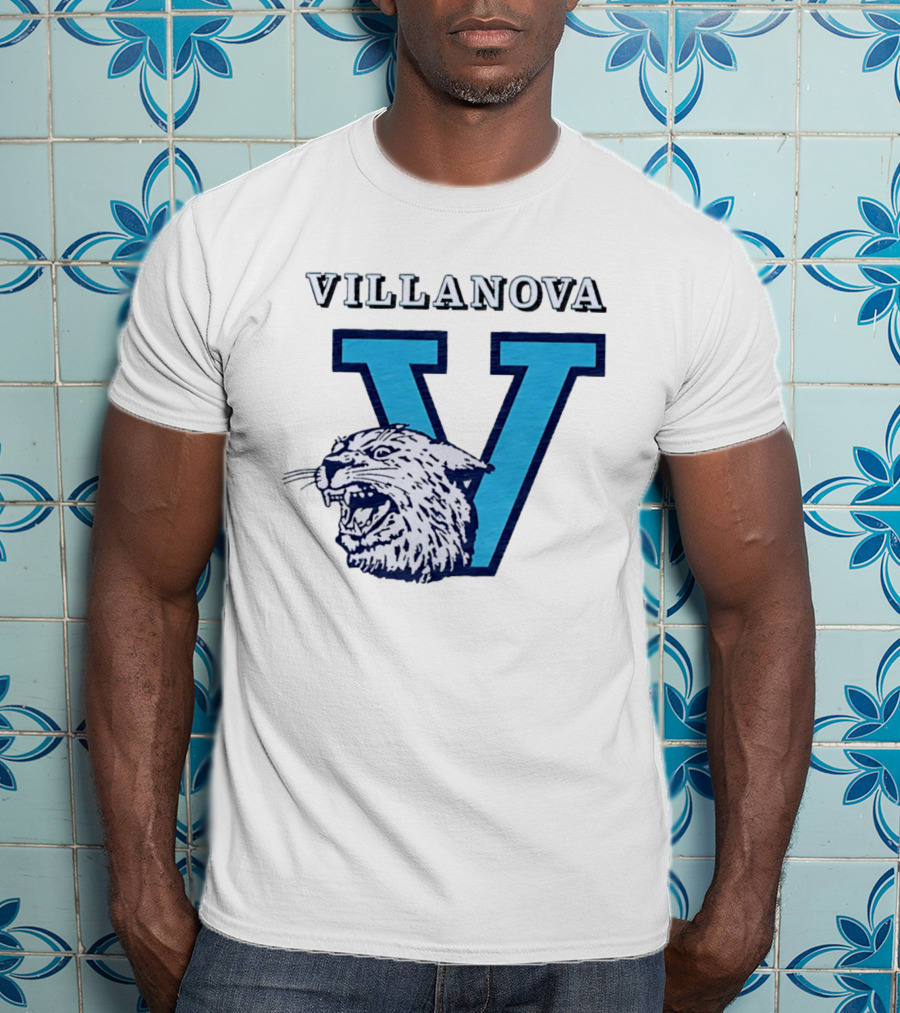 Villanova Wildcats Basketball V Logo 2026 T-Shirt