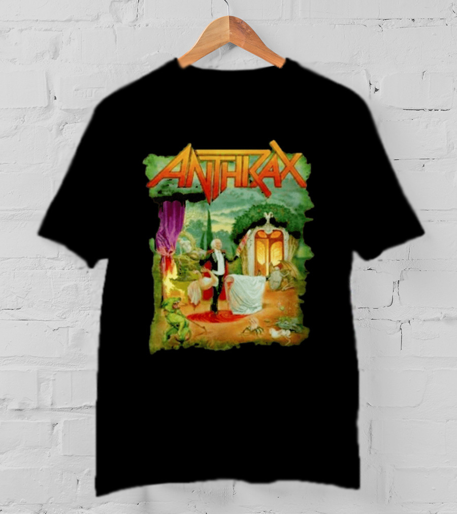 Anthrax Cursum Perficio Theatrical Scene With Creatures T-Shirt
