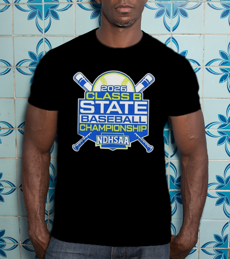 2026 NDHSAA Class B State Baseball Championship Merchandise T-Shirt