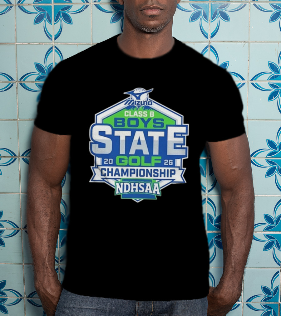 NDHSAA Mizuno Class B Boys State Golf Championship 2026 T-Shirt