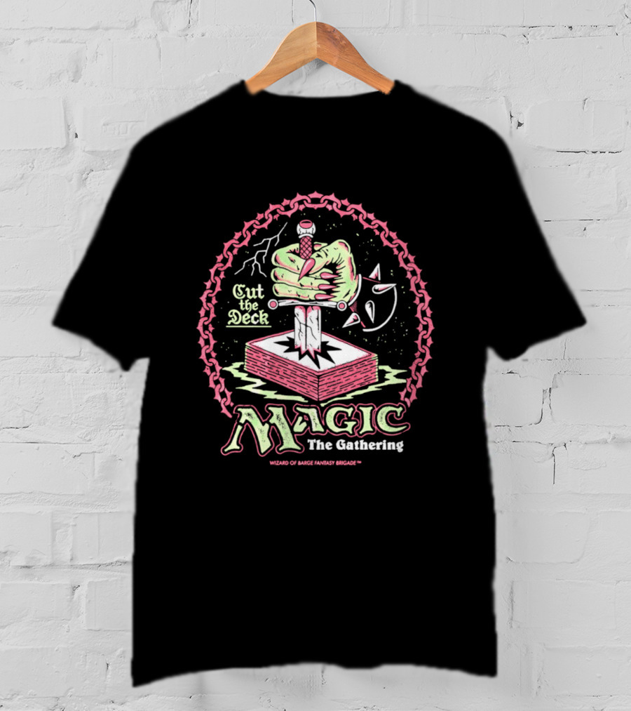Cut The Deck Magic The Gathering Wizards Of The Coast T-Shirt