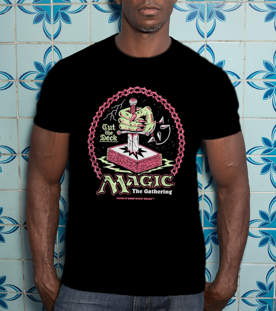 Cut The Deck Magic The Gathering Wizards Of The Coast T-Shirt