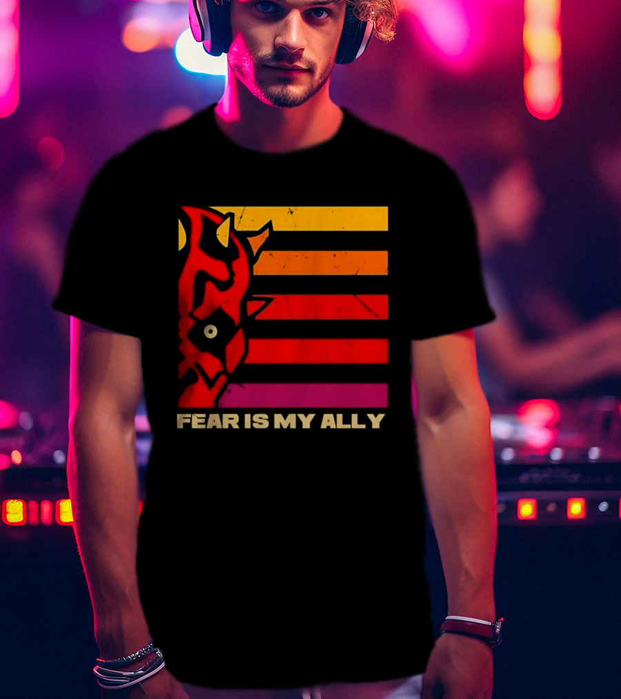 Darth Maul Fear Is My Ally Star Wars T-Shirt