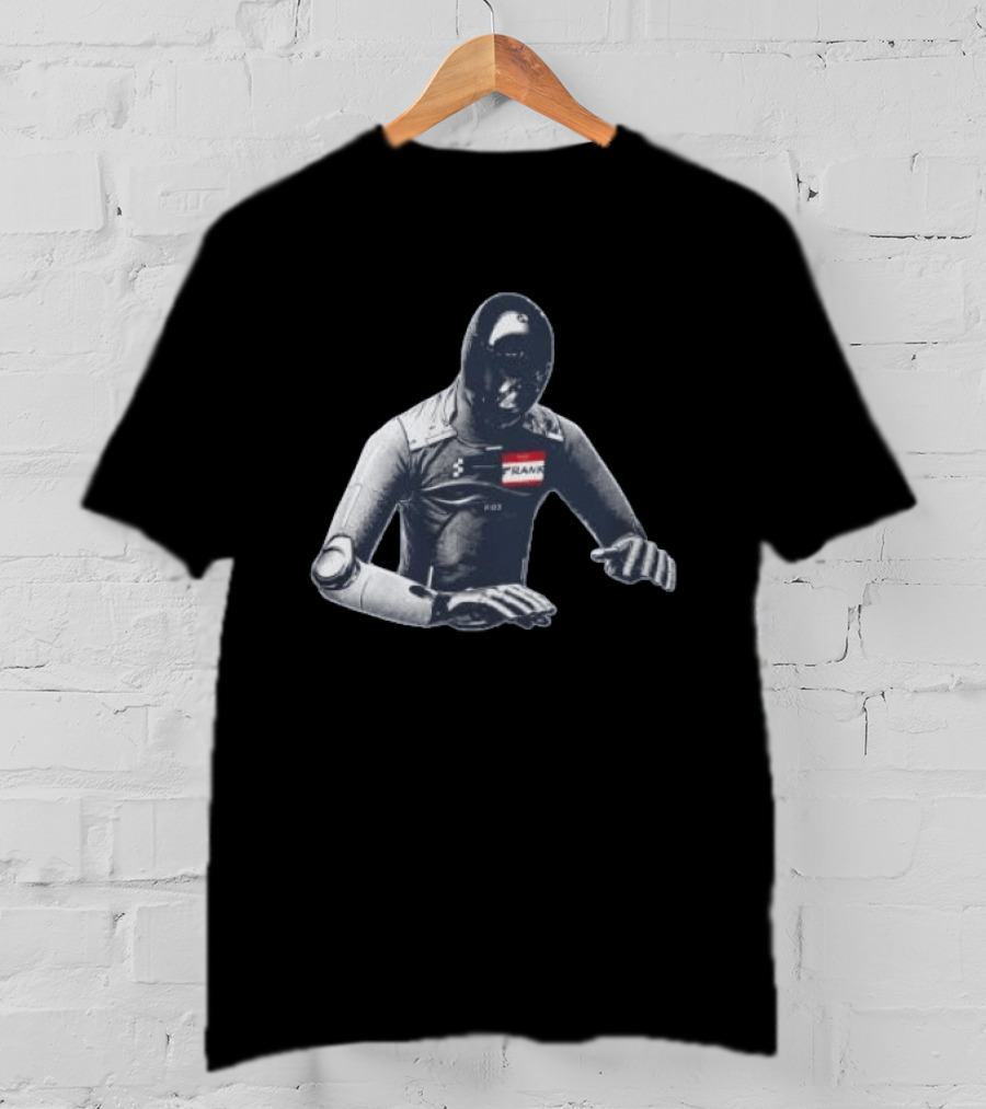 Figure F.03 Robot Frank Visor Simulation T-Shirt