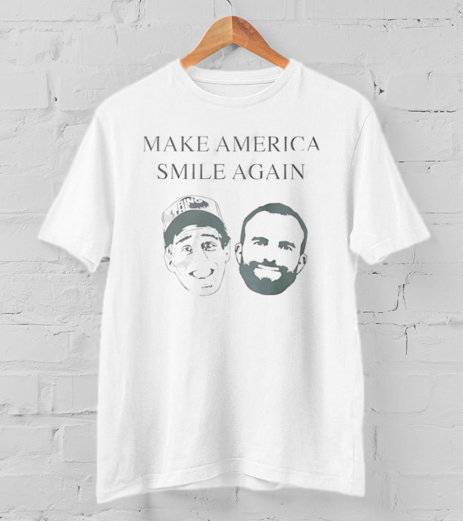 Make America Smile Again Tanner Smith And Connor Tomlinson T-Shirt