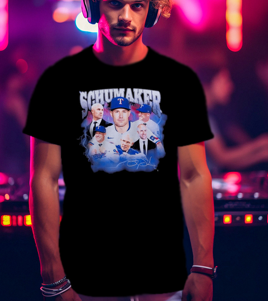 Schumaker Rangers Legends May 27 MLB 2026 T-Shirt