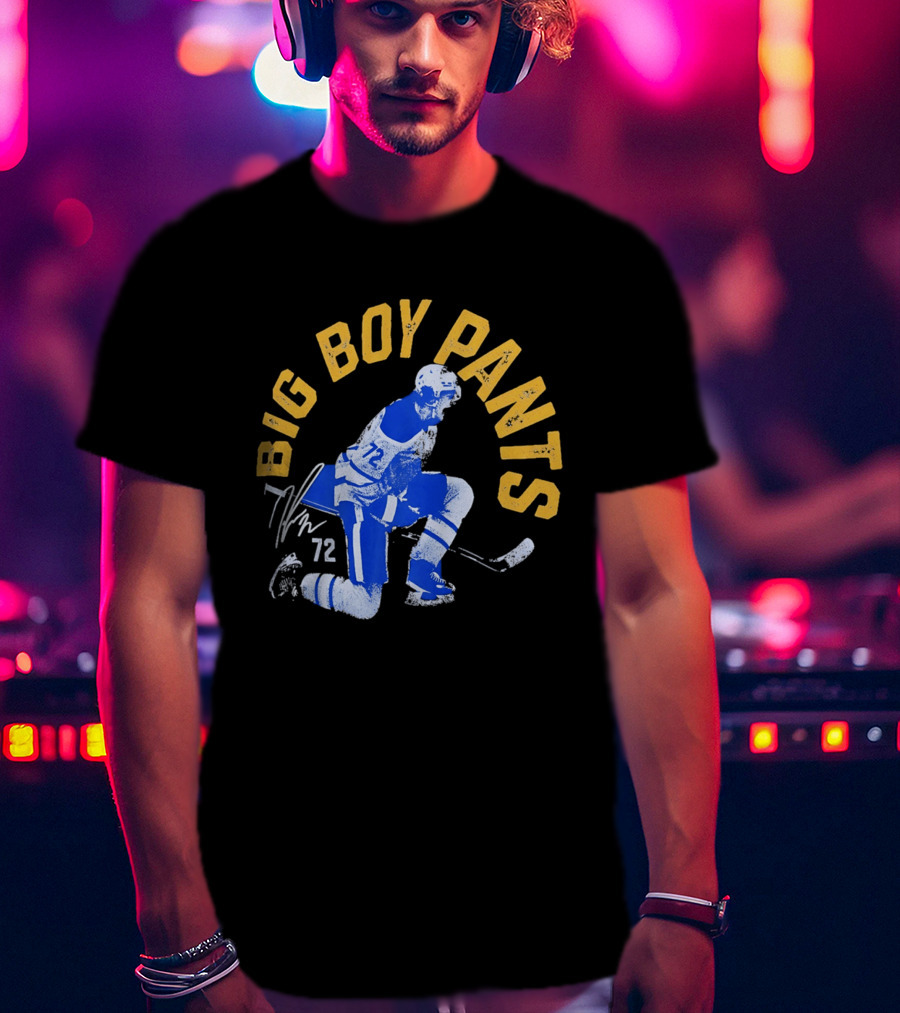 Buffalo Sabres Tage Thompson Big Boy Pants 72 Hockey T-Shirt
