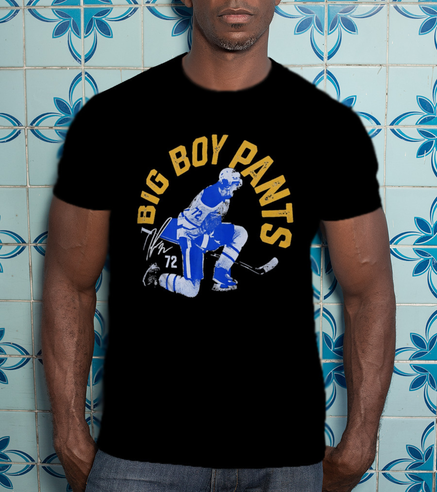 Buffalo Sabres Tage Thompson Big Boy Pants 72 Hockey T-Shirt