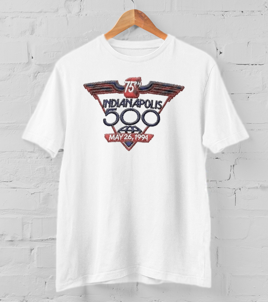 Indianapolis 500 75th Anniversary May 26 1991 T-Shirt