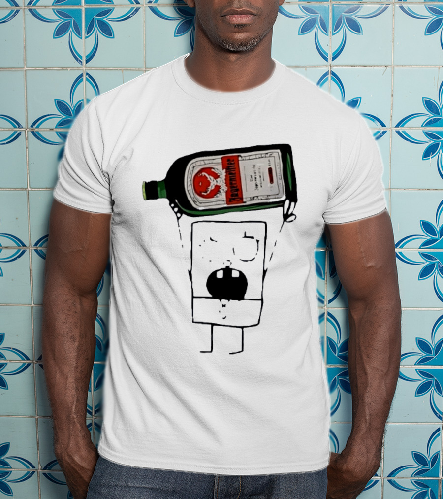 Doodlebob Jagermeister Bottle T-Shirt