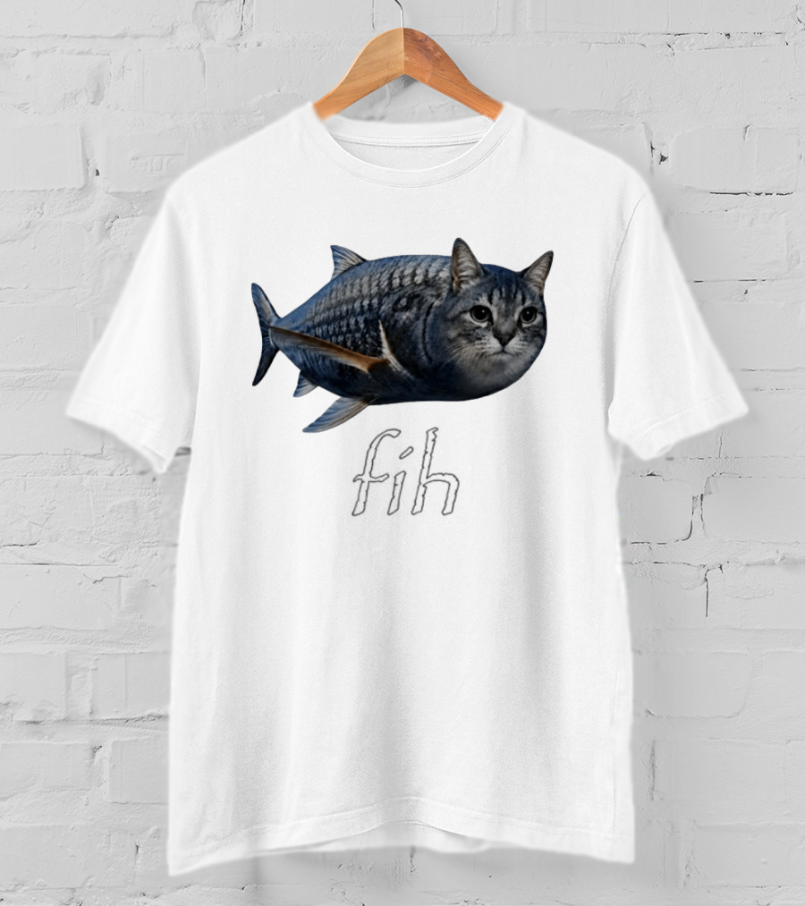 Fish Cat Hybrid Fih T-Shirt