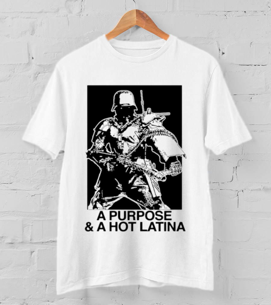 Kerberos Panzer Cops A Purpose And A Hot Latina T-Shirt
