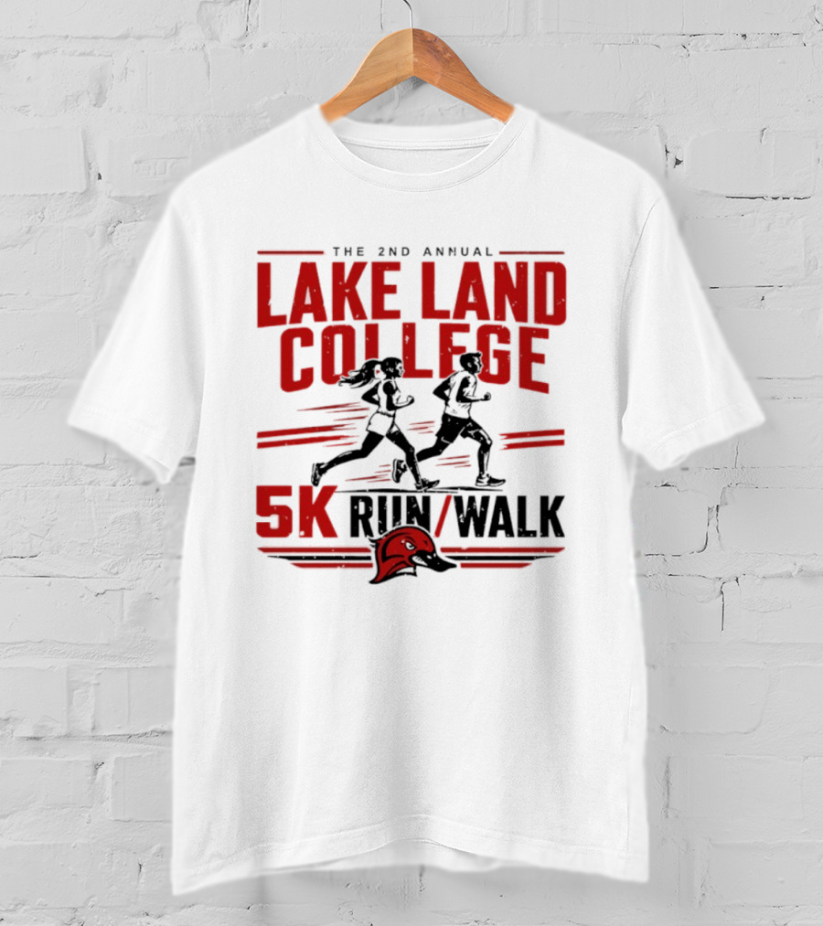 Lake Land College The 2nd Annual 2026 5K Run Walk Event T-Shirt