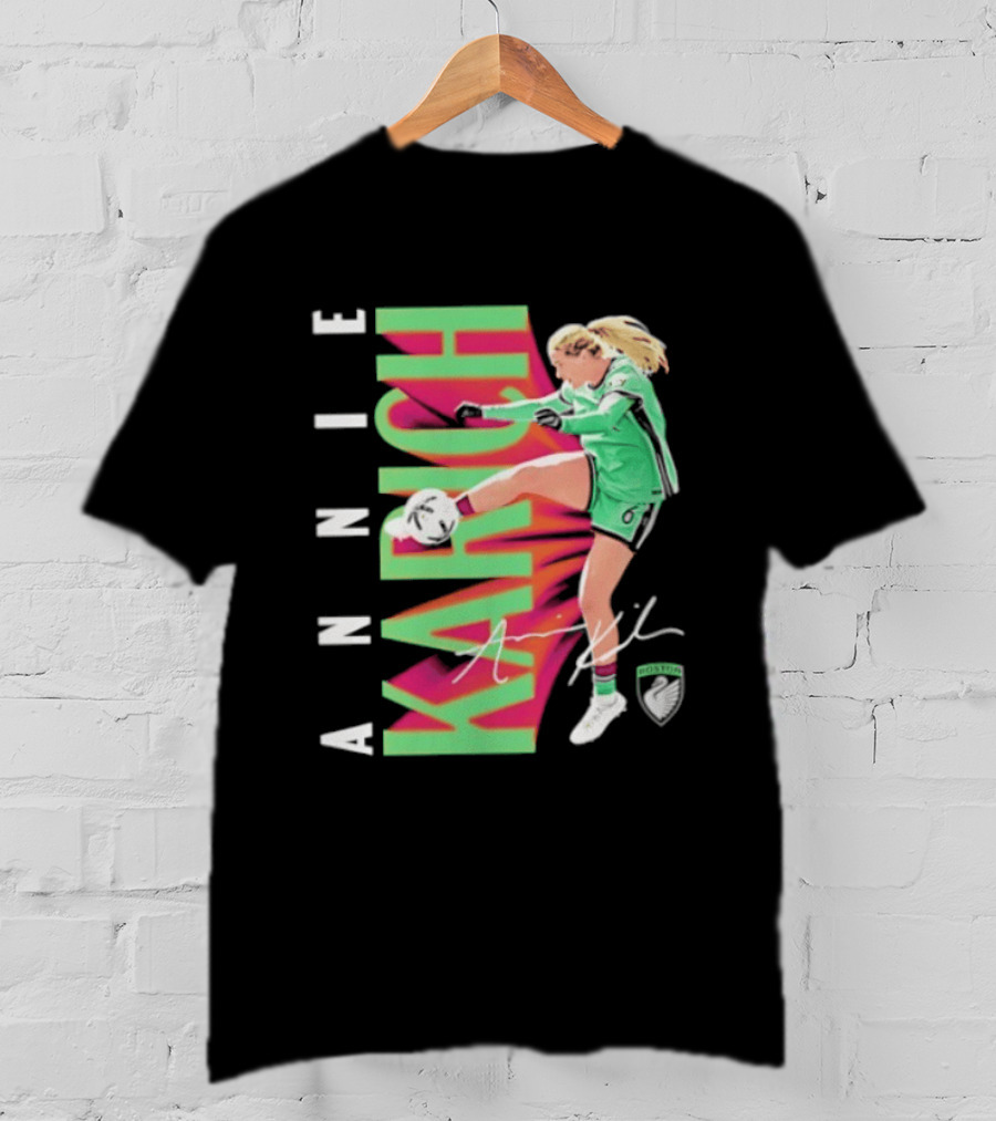 Annie Karich Legacy FC Soccer Player Action T-Shirt