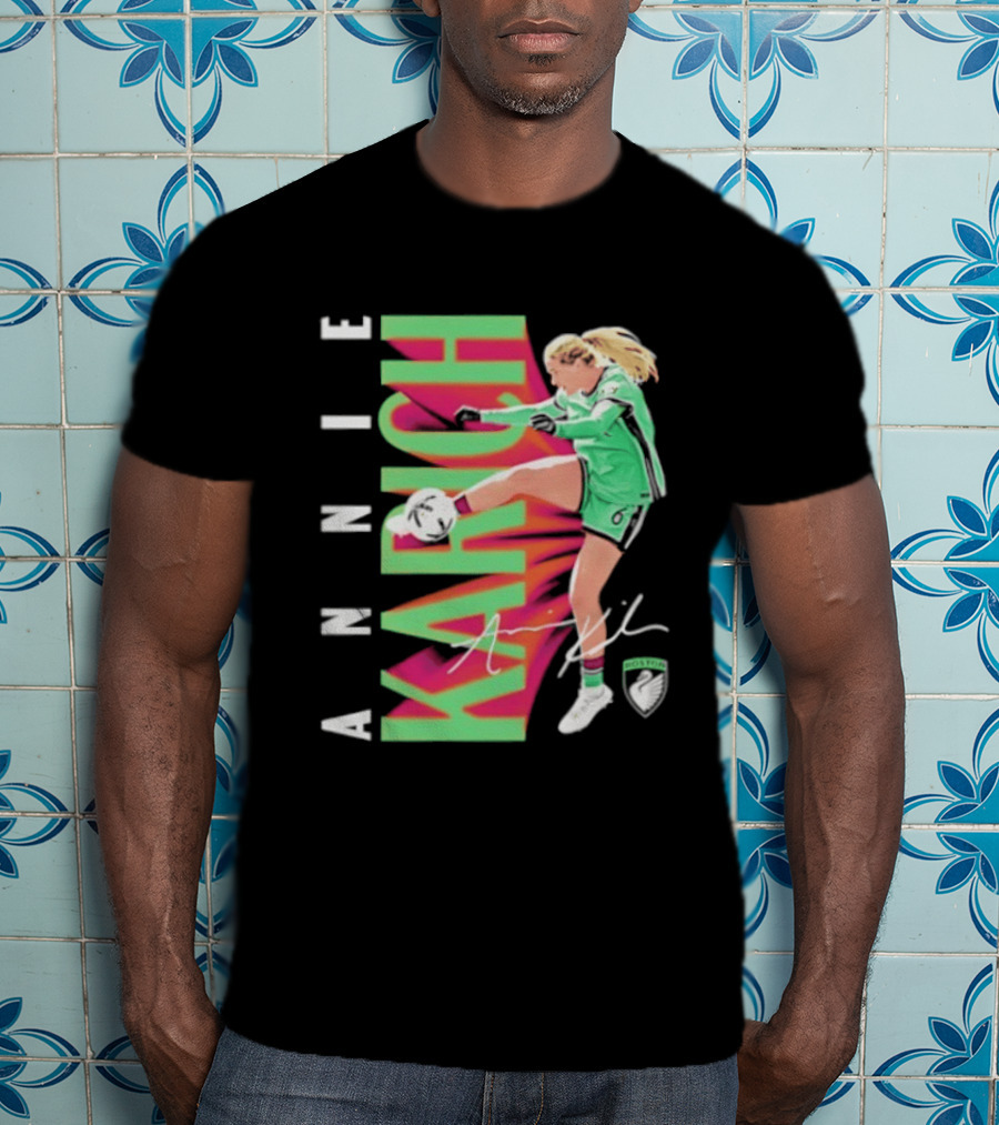 Annie Karich Legacy FC Soccer Player Action T-Shirt
