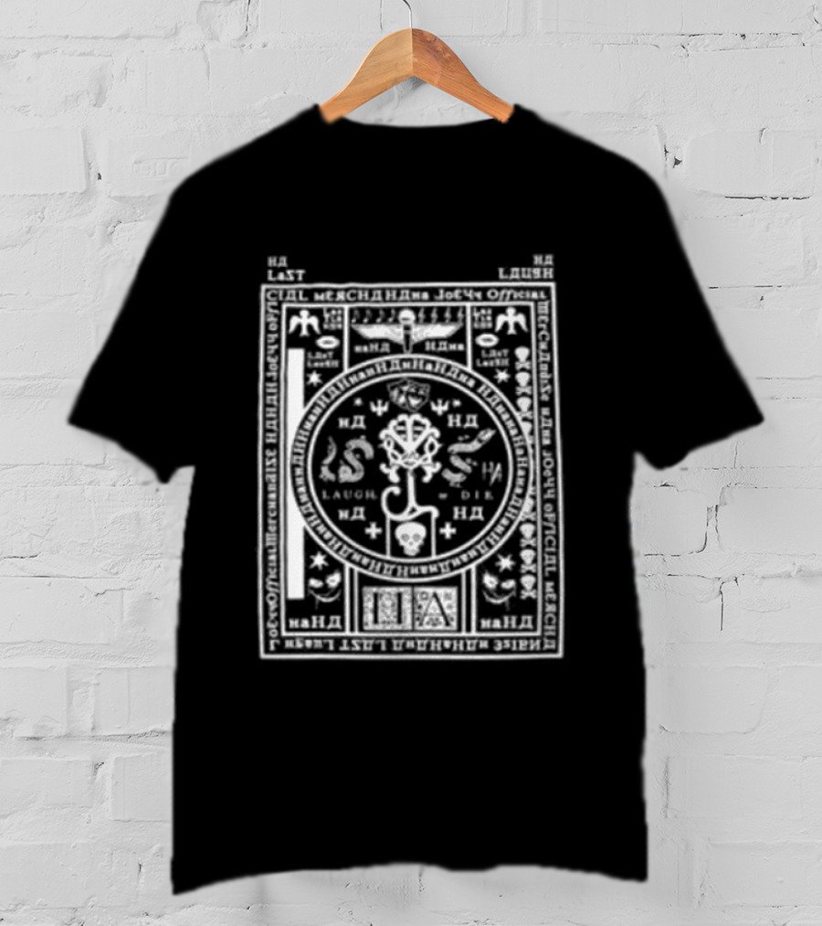 Joeyy Last Laugh Tarot Styled Symbolic T-Shirt