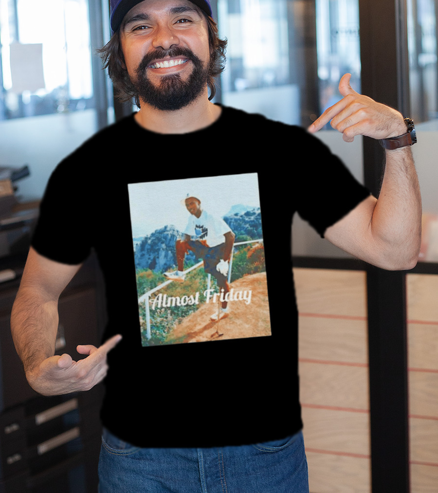 Michael Jordan Golfing Almost Friday Scenic View T-Shirt