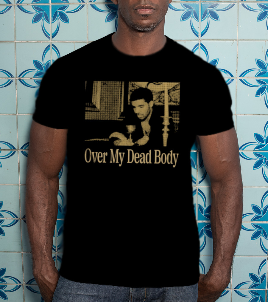 Drake Iceman Over My Dead Body Gold T-Shirt