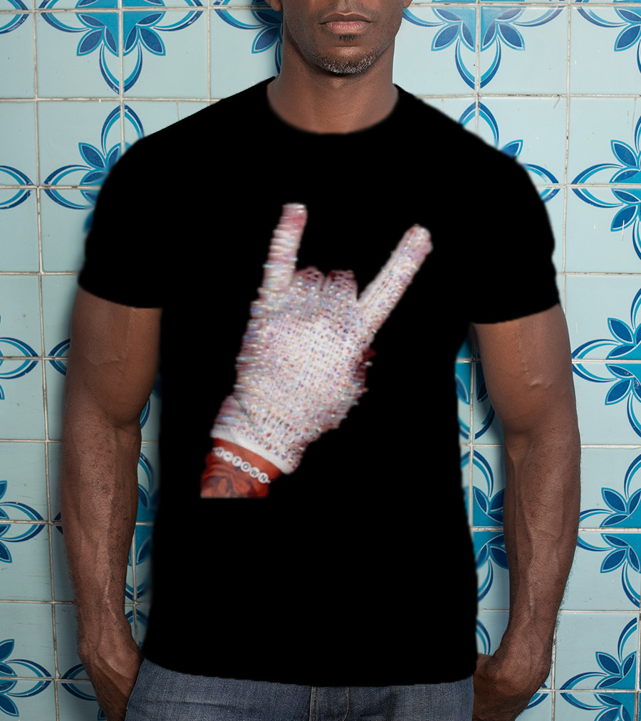 Houston Texans Drake Iceman New Album H Town Glove T-Shirt