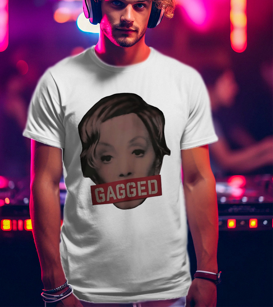 Deborah Vance Gagged Censored Mouth Retro Pop T-Shirt