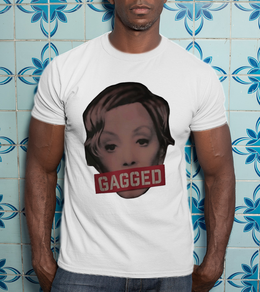 Deborah Vance Gagged Censored Mouth Retro Pop T-Shirt