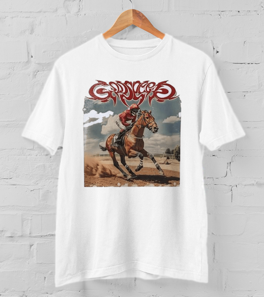 Godspeed Thoroughbred Racing Out Of Many One Bone T-Shirt