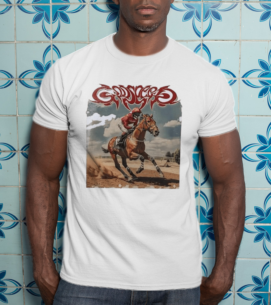 Godspeed Thoroughbred Racing Out Of Many One Bone T-Shirt