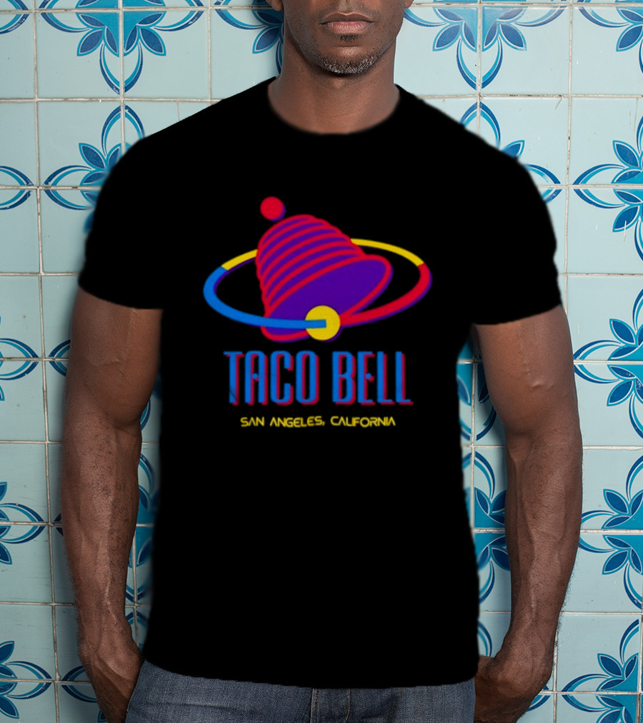 Taco Bell San Angeles California Retro Futuristic T-Shirt