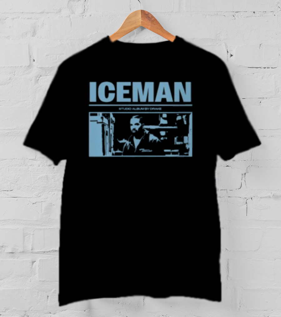 ICEMAN Studio Album By Drake Blueprint T-Shirt