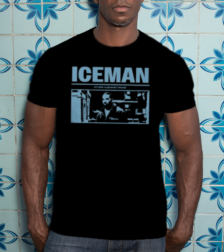 ICEMAN Studio Album By Drake Blueprint T-Shirt
