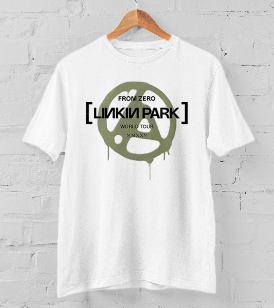 From Zero Linkin Park World Tour MMXXV T-Shirt