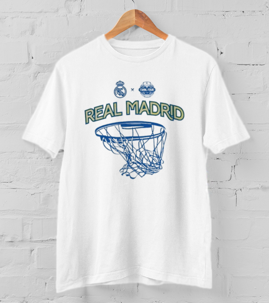 Real Madrid BC EuroLeague Final 4 Athens 2026 Basketball Net T-Shirt