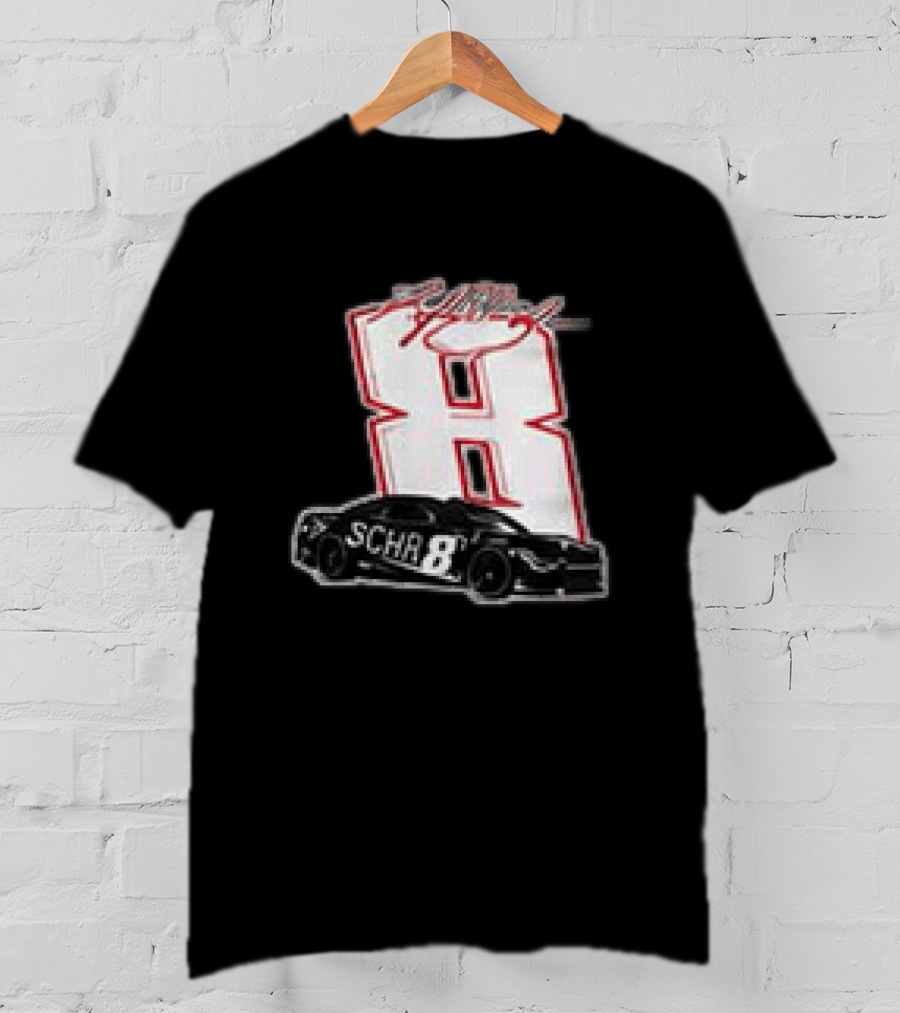 Because You Never Know When The Last One Is Kyle Busch Number 8 NASCAR Schrader Racing T-Shirt