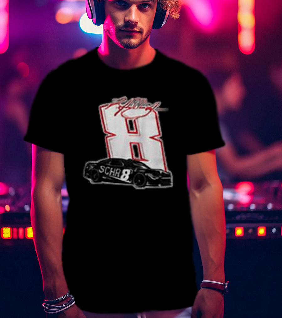 Because You Never Know When The Last One Is Kyle Busch Number 8 NASCAR Schrader Racing T-Shirt