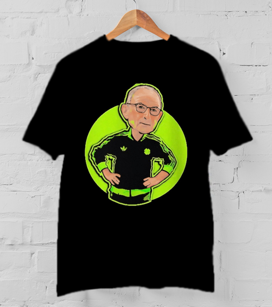 Martin O'Neill Nottingham Forest Manager Iconic Tracksuit T-Shirt
