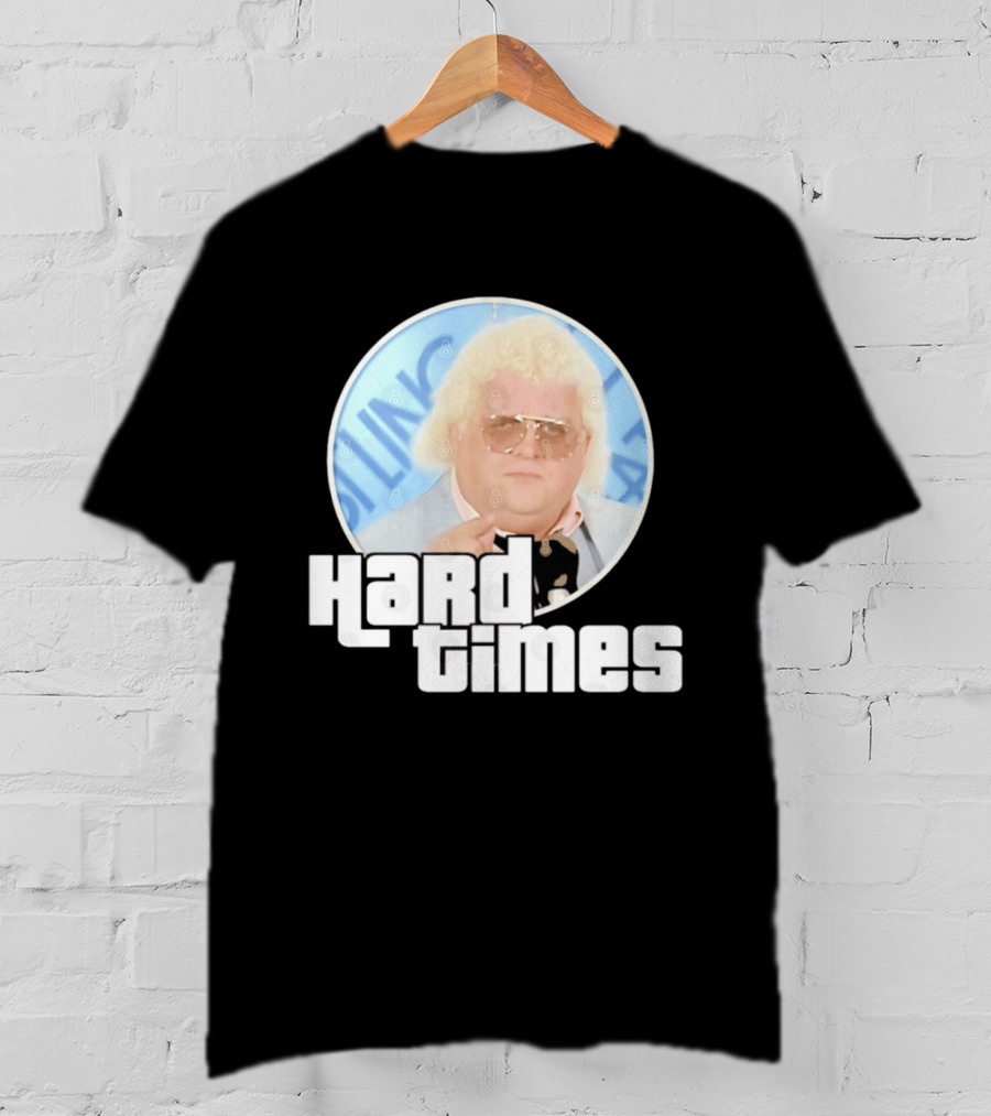 Dusty Rhodes Wrestling Icon Hard Times T-Shirt