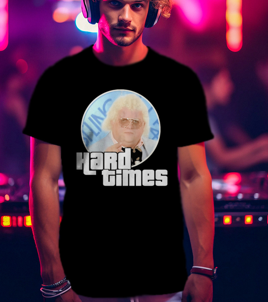 Dusty Rhodes Wrestling Icon Hard Times T-Shirt
