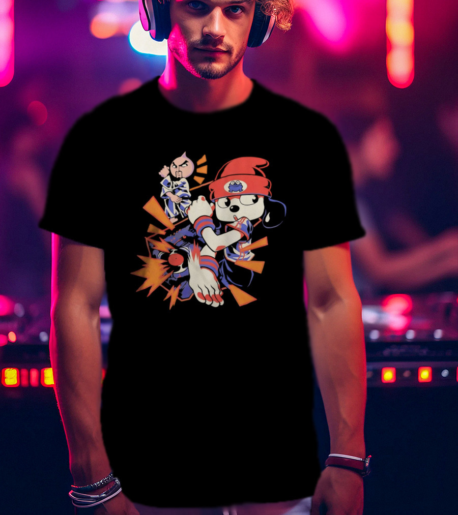 Ness Ninja EarthBound Smash Bros Battle Action T-Shirt