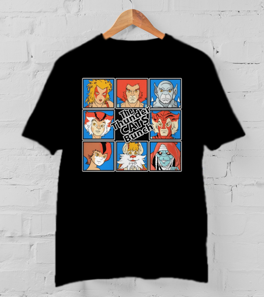 The ThunderCats Bunch Characters Classic Cartoon Collaboration T-Shirt