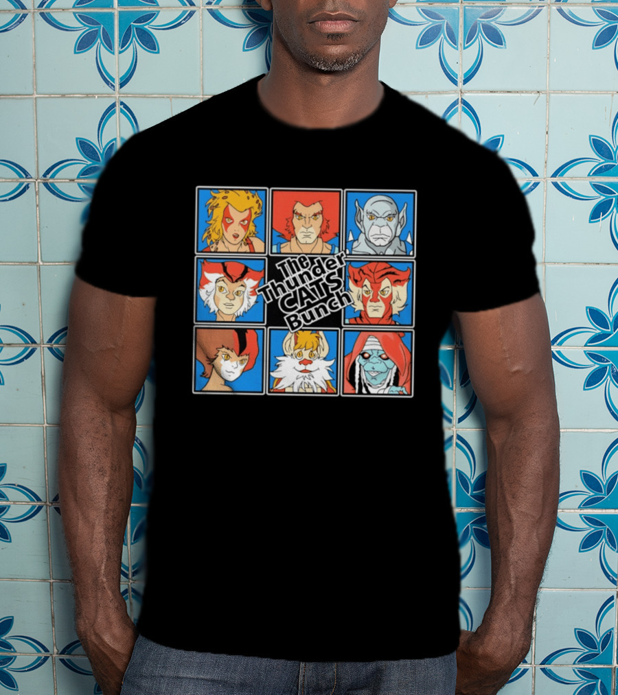 The ThunderCats Bunch Characters Classic Cartoon Collaboration T-Shirt