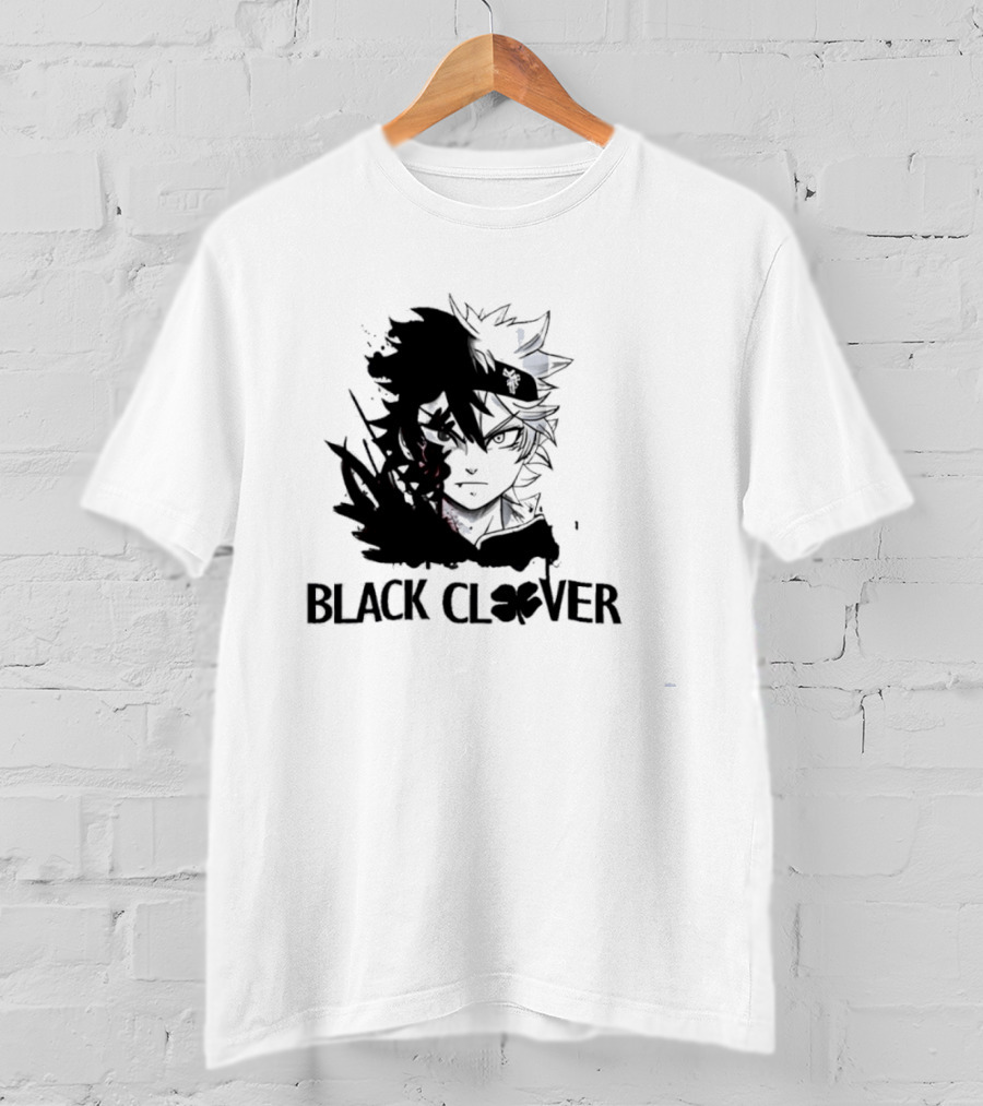 Black Clover Asta Split Demon Form Never Give Up Anime Manga 2026 Future Arc T-Shirt