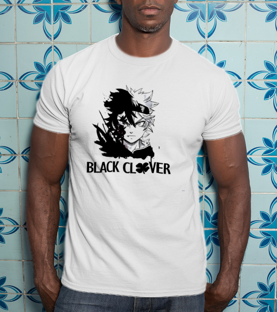 Black Clover Asta Split Demon Form Never Give Up Anime Manga 2026 Future Arc T-Shirt