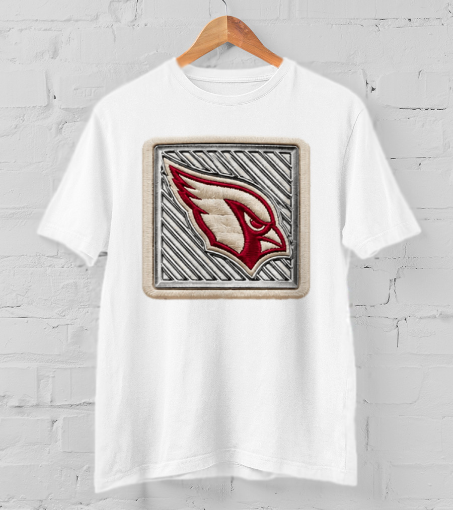 Cardinals 2026 Training Camp Hat Arizona Cardinals Embroidered Patch T-Shirt