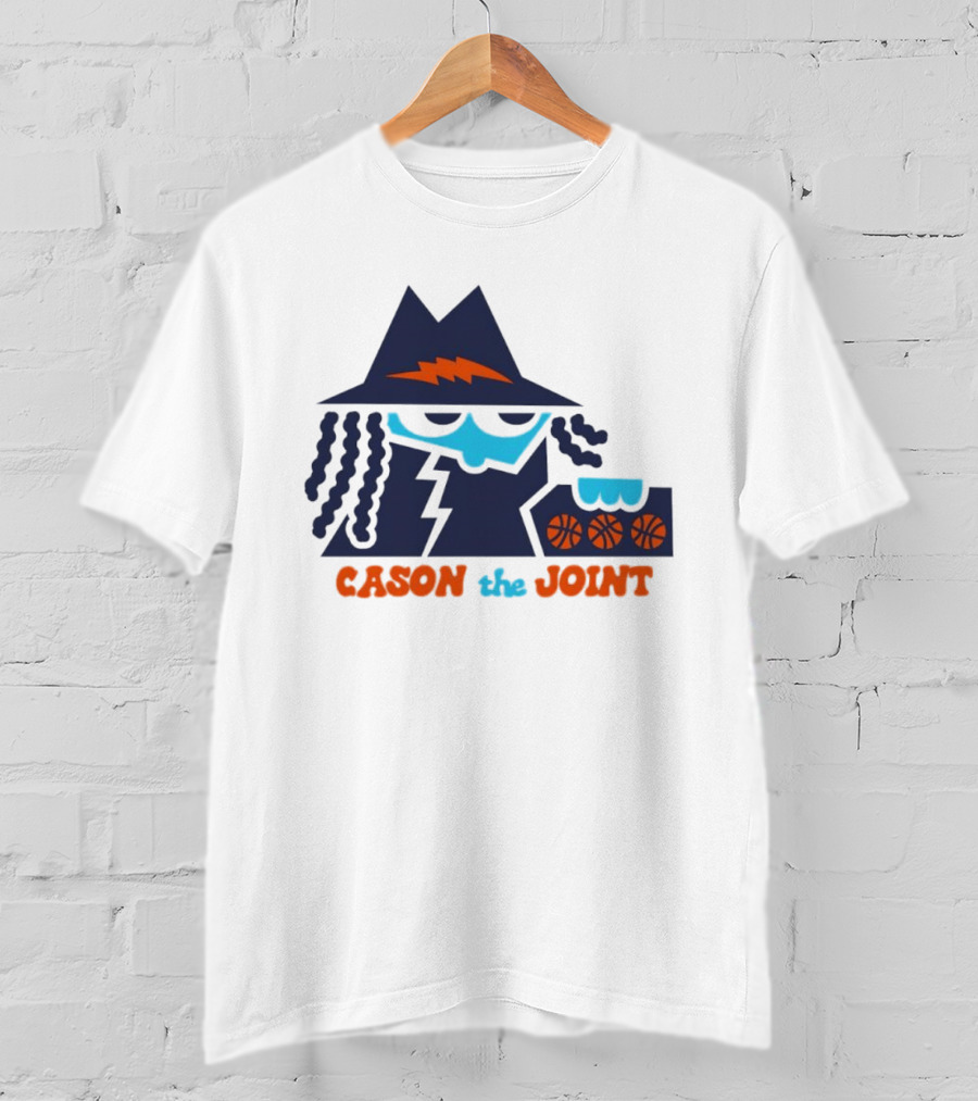 Cason The Joint Lightning Bolt Hat Basketball Trio T-Shirt