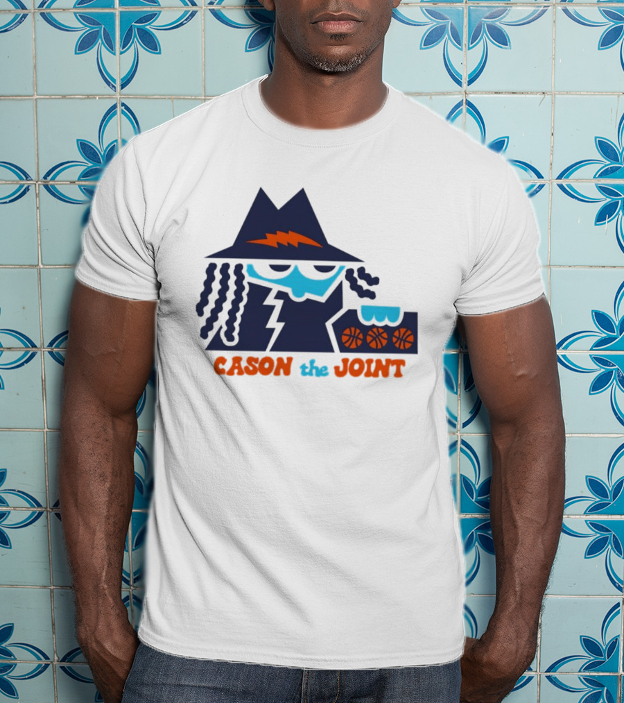 Cason The Joint Lightning Bolt Hat Basketball Trio T-Shirt