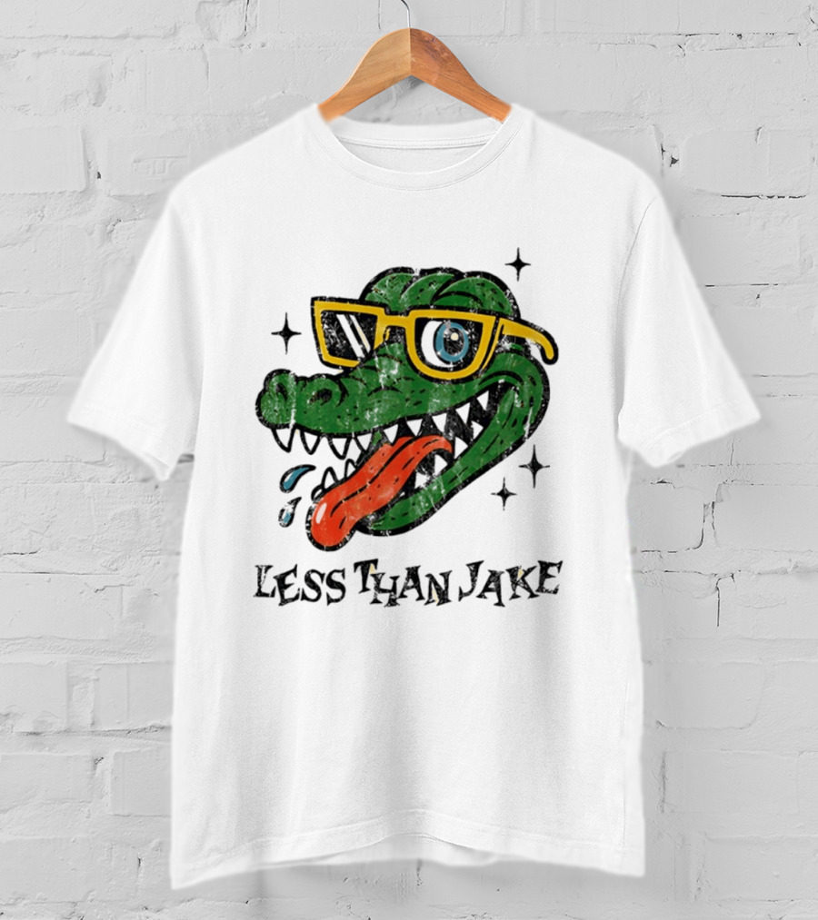 Less Than Jake Sunglasses Alligator T-Shirt