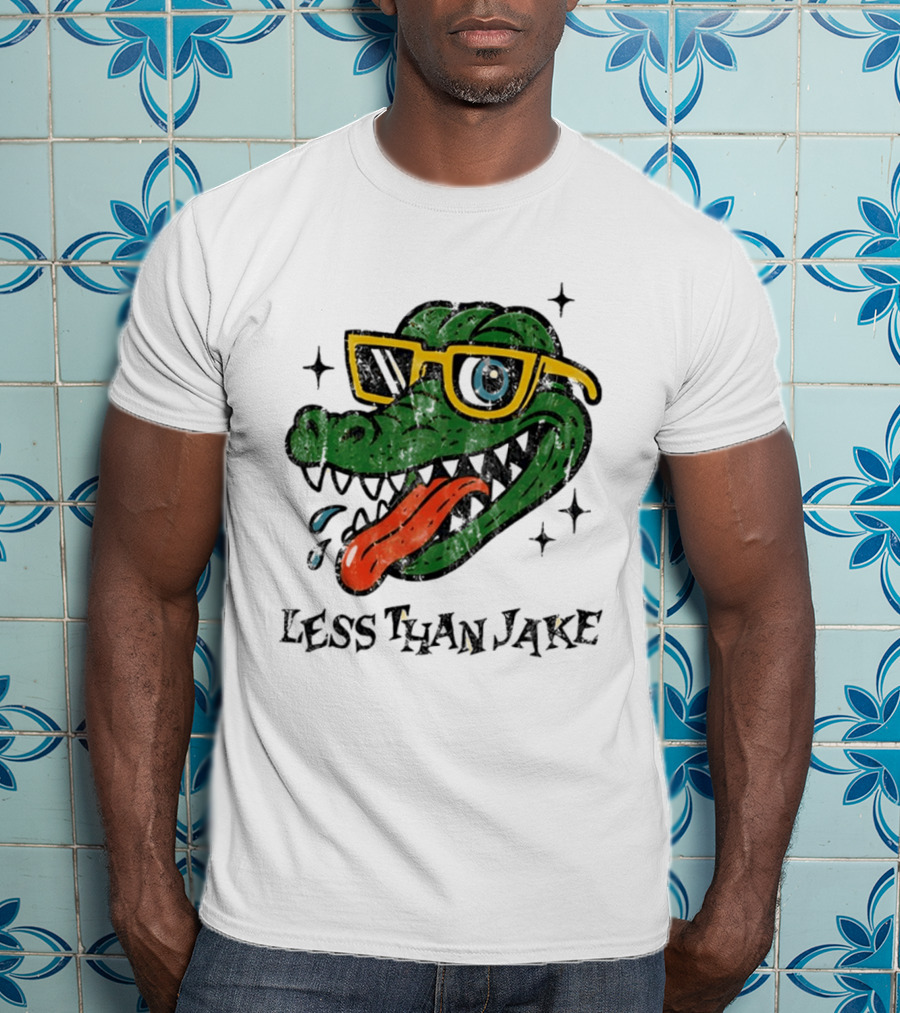 Less Than Jake Sunglasses Alligator T-Shirt