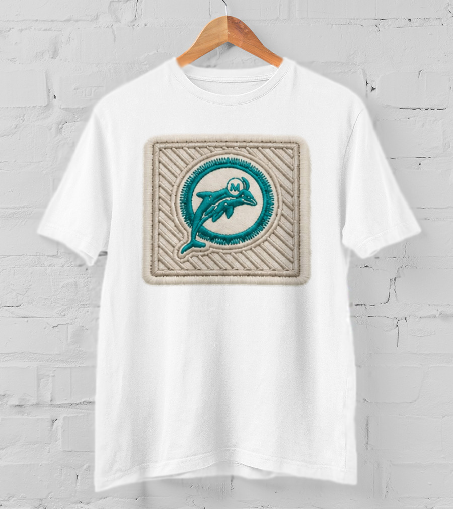 Dolphins 2026 Training Camp Emblem Patch T-Shirt