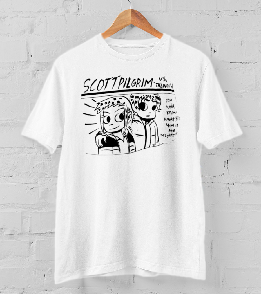 Scott Pilgrim Vs The World You Won't Know What Hit You In The Slightest T-Shirt